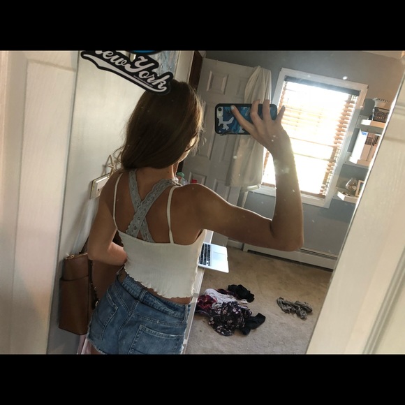 Brandy Melville Cropped Tank - Picture 2 of 3